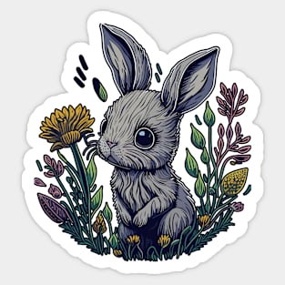 Cute Bunny Sticker